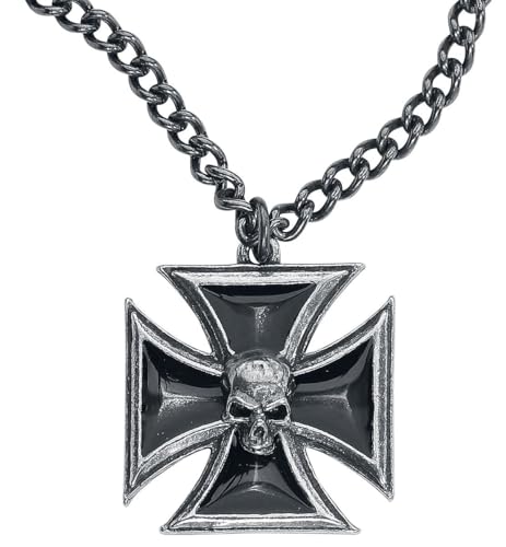 Alchemy Gothic Black Knight's Cross Unisex Halskette Standard von Alchemy Gothic
