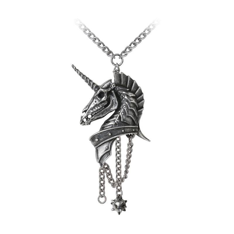 Alchemy Gothic - Einhorn Halskette - Geistalon von Alchemy Gothic
