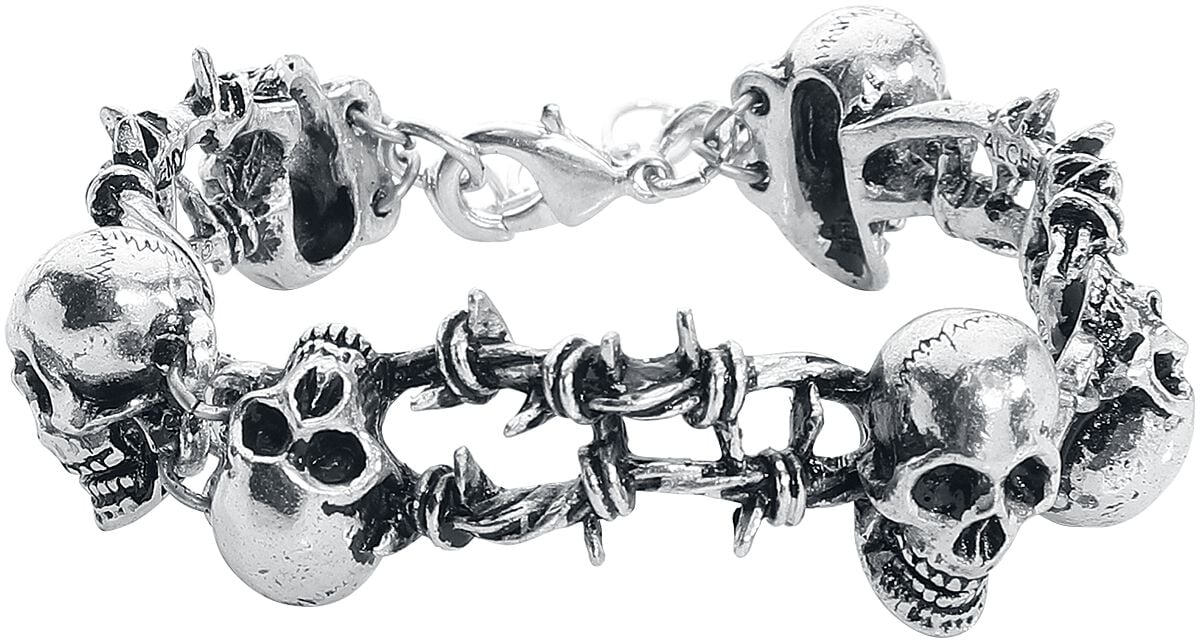 Alchemy Gothic - Gothic Armband - No Man's Land - für Männer - silberfarben Alchemy Gothic - Gothic Armband - No Man's Land - für Männer - silberfarben von Alchemy Gothic