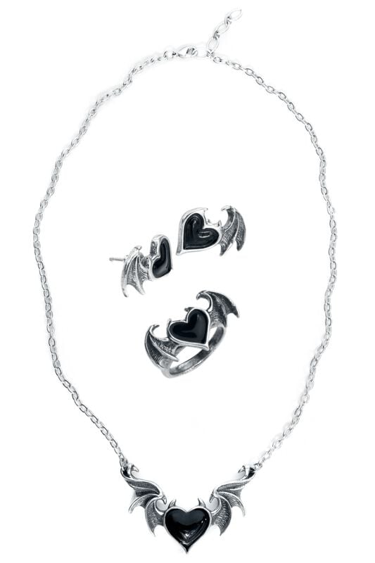 Alchemy Gothic - Gothic Halskette - Black Soul - Schmuck Bundle - für Damen von Alchemy Gothic