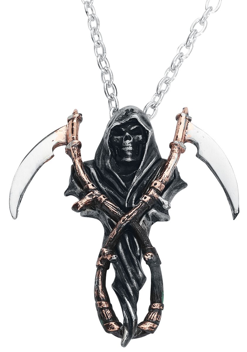 Alchemy Gothic - Gothic Halskette - The Reapers Arms - silberfarben von Alchemy Gothic