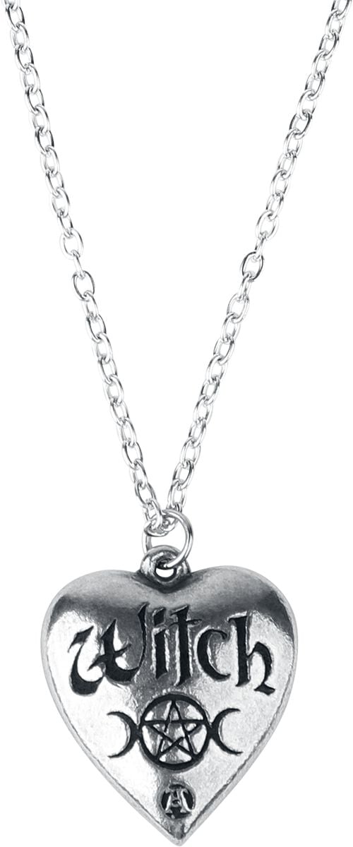 Alchemy Gothic - Gothic Halskette - Witch - silberfarben von Alchemy Gothic