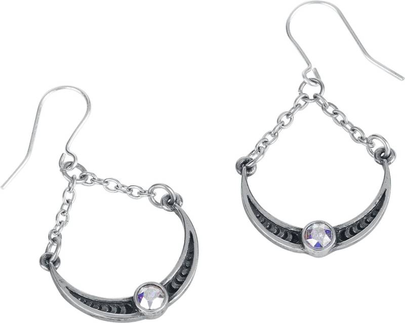 Alchemy Gothic - Gothic Ohrstecker - Priestess of Ishtar Earrings - für Damen - silberfarben von Alchemy Gothic