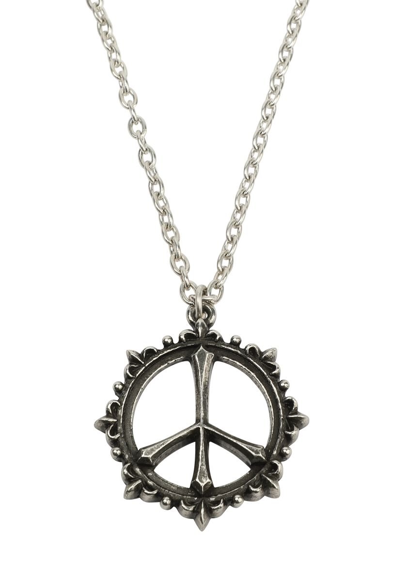 Alchemy Gothic Halskette - Pax - für Damen - silberfarben von Alchemy Gothic