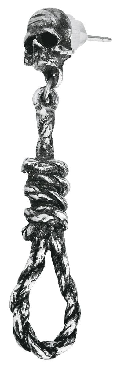Alchemy Gothic Hangman´s Noose Ohrhänger silberfarben von Alchemy Gothic