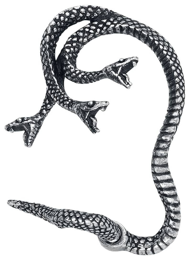 Alchemy Gothic Khthonis Ohrstecker silberfarben von Alchemy Gothic