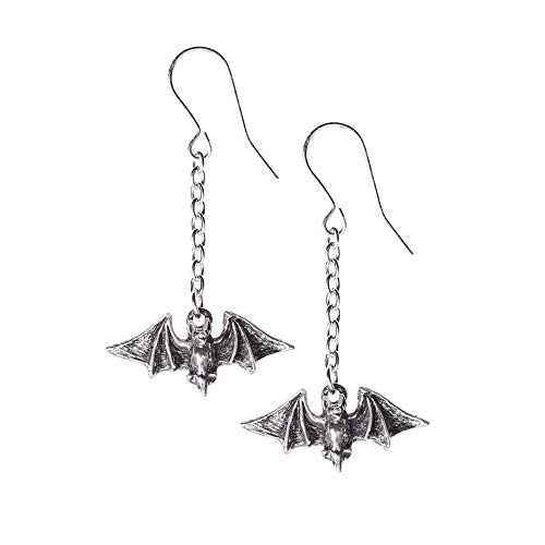 Alchemy Gothic Kiss The Night Paar Ohrringe von Alchemy Gothic