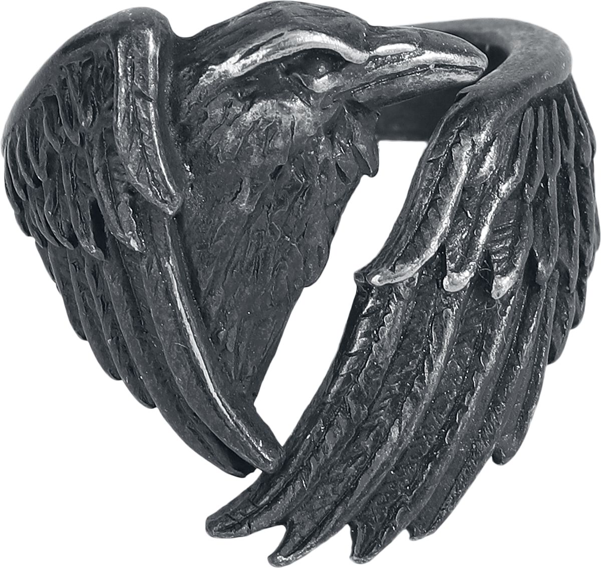 Alchemy Gothic Made of the Night Ring Ring schwarz von Alchemy Gothic