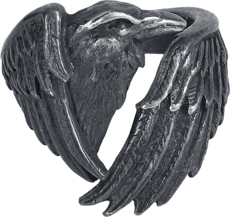 Alchemy Gothic Made of the Night Ring Ring schwarz von Alchemy Gothic