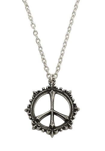 Alchemy Gothic Pax Frauen Halskette silberfarben Hartzinn Fashion & Style von Alchemy Gothic