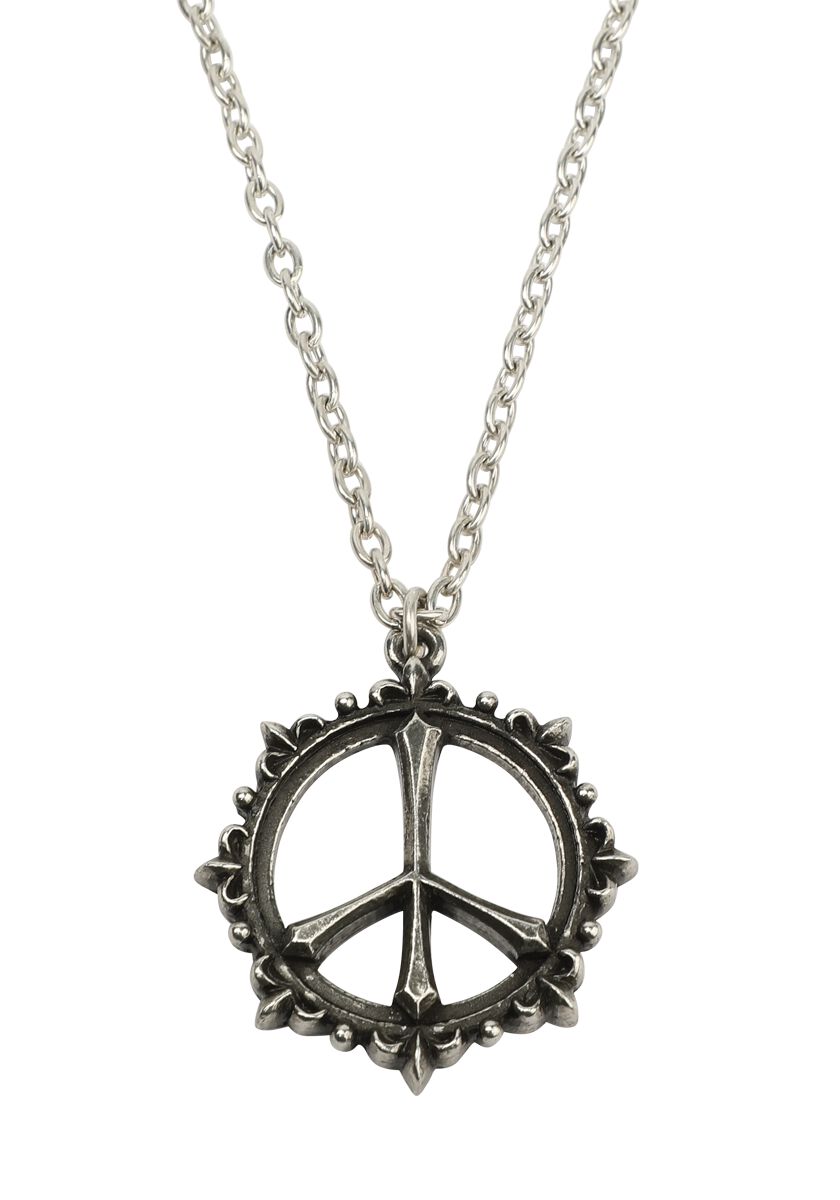 Alchemy Gothic Pax Halskette silberfarben von Alchemy Gothic