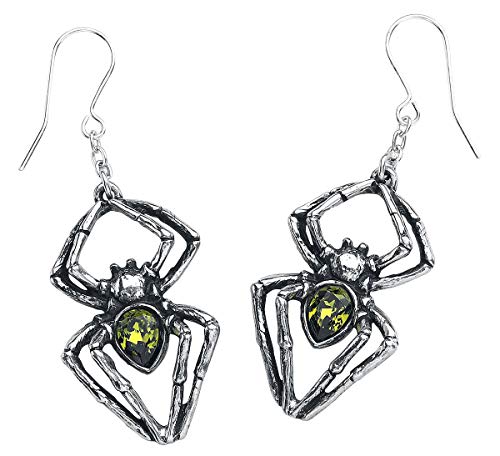 Alchemy Gothic Emerald Venom Ohrstecker silberfarben von Metallica