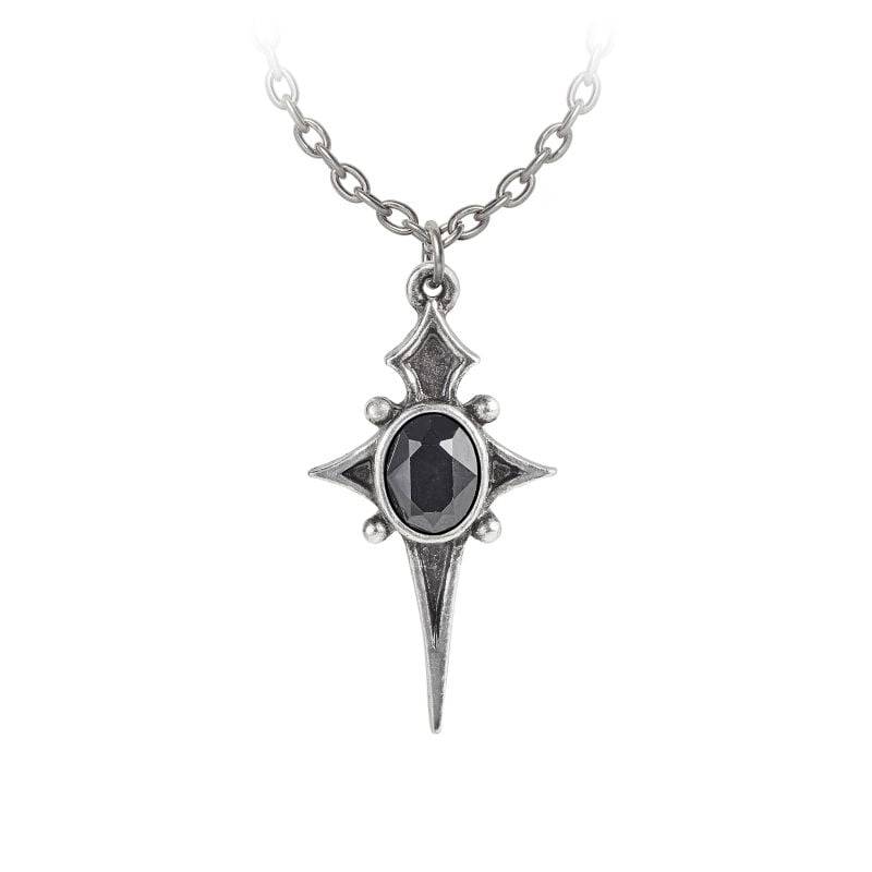 Alchemy Gothic Sterne Leben Halskette schwarz silberfarben von Alchemy Gothic