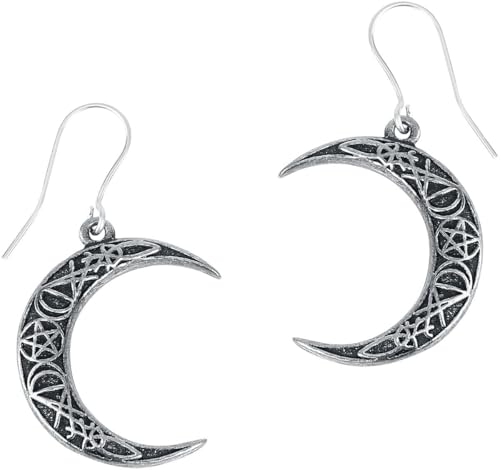 Alchemy Gothic A Pact with a Prince Frauen Ohrring schwarz/silberfarben von Alchemy Gothic