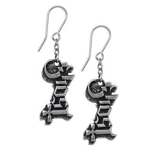 Ghost Papa Band Logo Earrings One Size von Alchemy