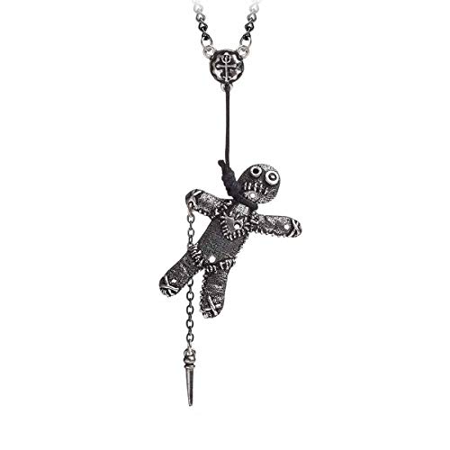 Voodoo Doll Puppe Magie Gothic Amulett Anhänger Batcave Amulett von Alchemy