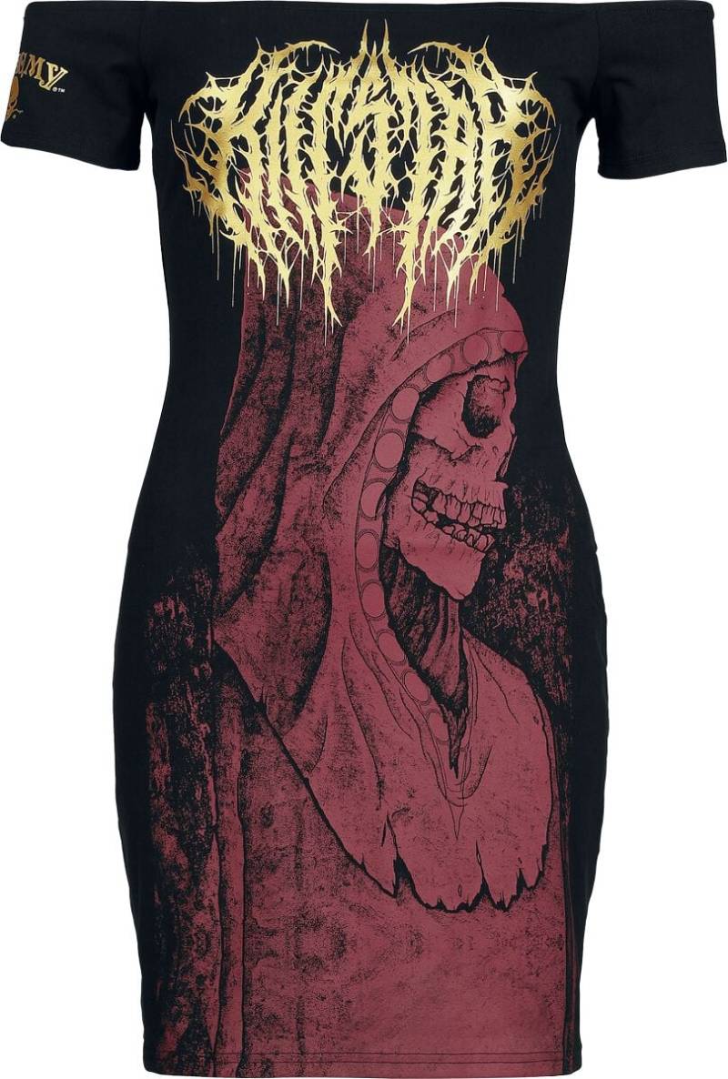 Alchemy by Killstar - Gothic Kurzes Kleid - Arcane Rituals Mini Dress - XS bis 4XL - für Damen - Größe XXL - schwarz/rot Alchemy by Killstar - Gothic Kurzes Kleid - Arcane Rituals Mini Dress - XS bis 4XL - für Damen - Größe XXL - schwarz/rot von Alchemy by Killstar
