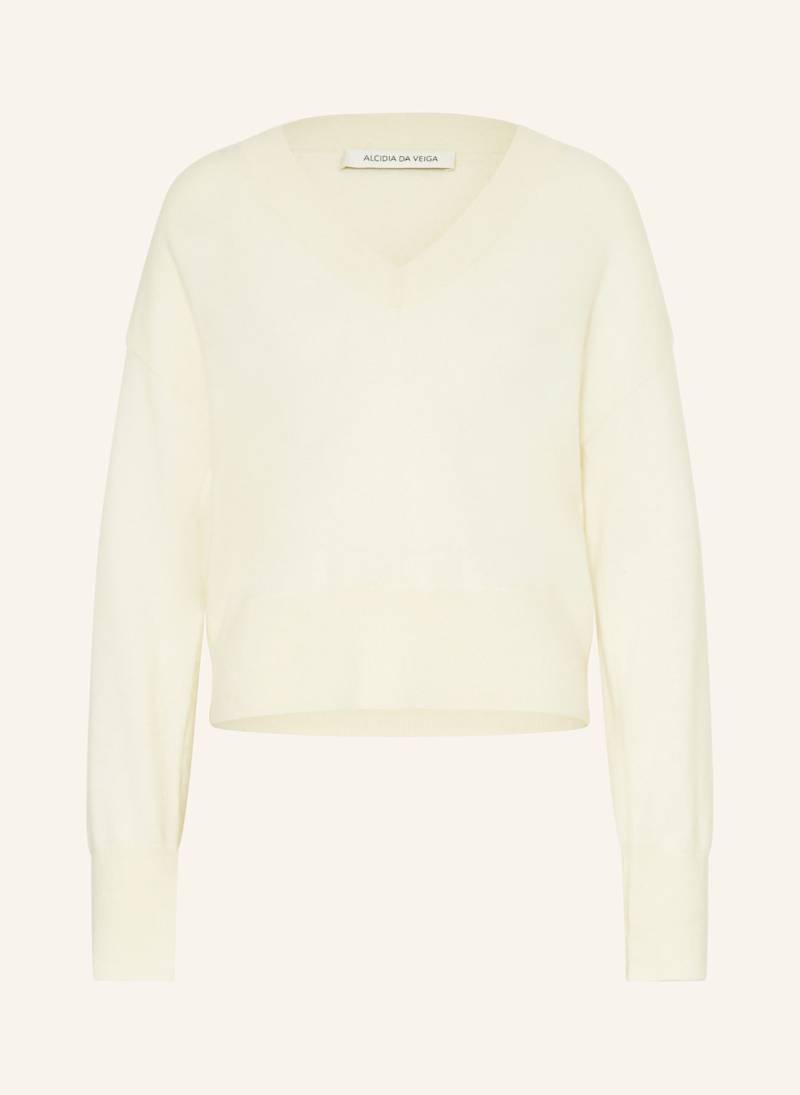Alcidia Da Veiga Cashmere-Pullover Gala grau von Alcidia da Veiga