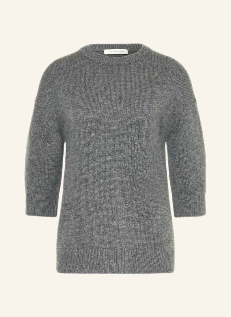 Alcidia Da Veiga Pullover Gloria Mit Cashmere Und 3/4-Arm grau Alcidia Da Veiga Pullover Gloria Mit Cashmere Und 3/4-Arm grau von Alcidia da Veiga