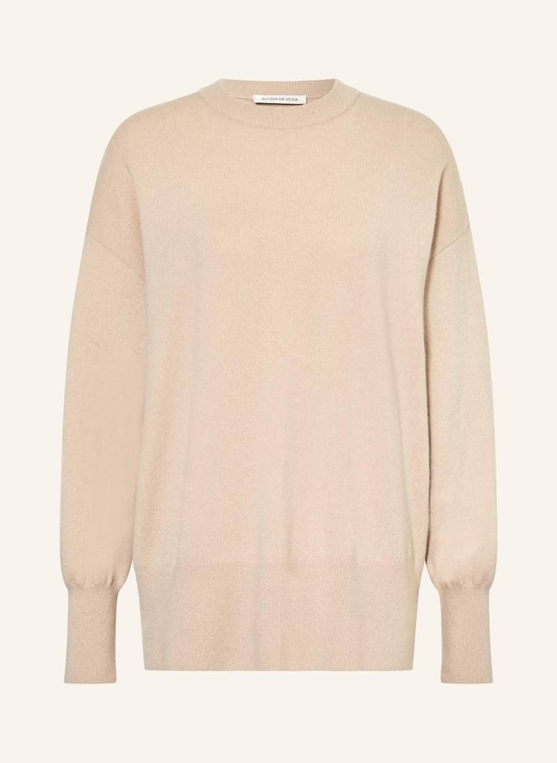 Alcidia Da Veiga Pullover Grace Mit Cashmere beige Alcidia Da Veiga Pullover Grace Mit Cashmere beige von Alcidia da Veiga