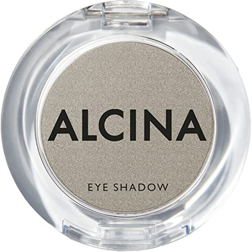 ALCINA Eye Shadow Soft grey - Schimmerernder Lidschatten mit einem soften Finish - ultra-weiche und feine Puder-Textur - verschmilzt regelrecht mit der Haut von Alcina