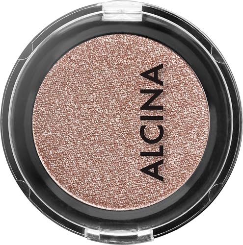 ALCINA Eyeshadow Cosmic chocolate - vielfältig einsetzbar - schimmernde, metallische Pigmente retuschieren optisch Augenfältchen - intensive Farbabgabe - brauner Lidschatten von Alcina