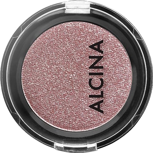 ALCINA Eyeshadow Cosmic rose - vielfältig einsetzbar - schimmernde, metallische Pigmente retuschieren optisch Augenfältchen - intensive Farbabgabe - rosa Lidschatten von Alcina