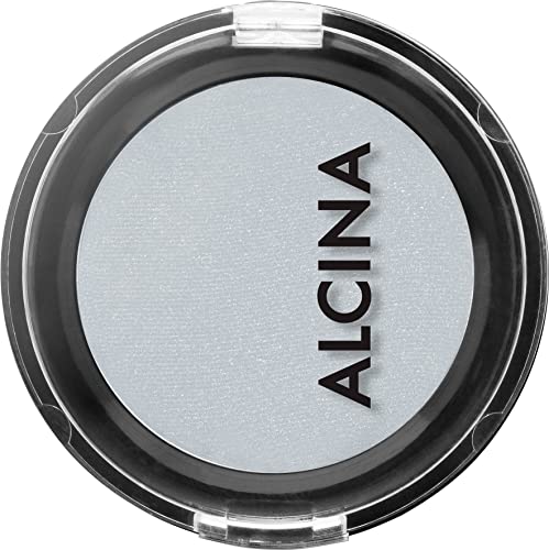 ALCINA Eyeshadow ice blue - Vielfältig einsetzbar - schimmernde, Sparkling-Partikel retuschieren optisch Augenfältchen - samtig-weiche Textur - Ocean Eyes - Hellblauer Lidschatten von Alcina