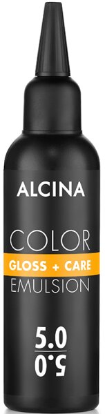 Alcina Color Gloss+Care Emulsion Haarfarbe 5.18 Hellbraun-Asch-Silber Haarfarbe 100 ml von Alcina