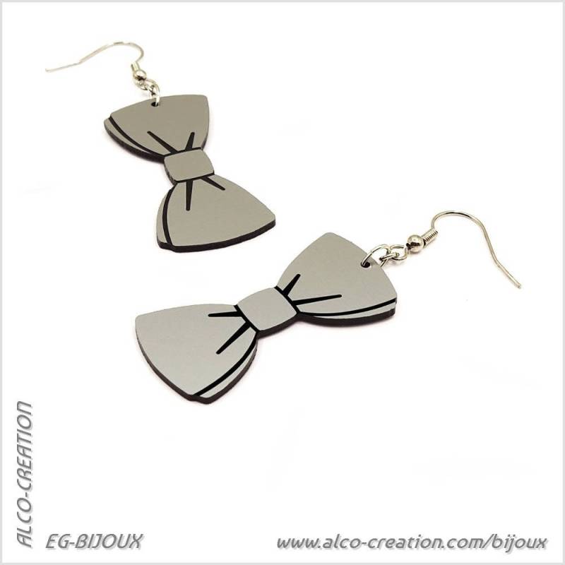 Ohrringe Mit Fliege. "Abend" von AlcoCreation