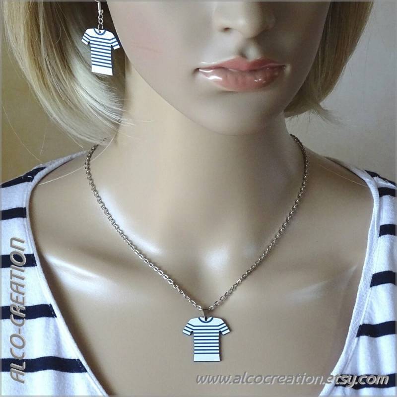 Seemannskette | Kleines Weiß/Blaues Modell von AlcoCreation