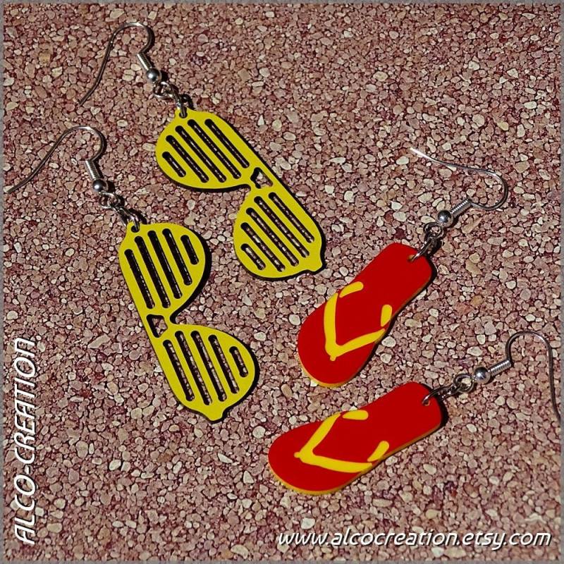 Sommer-Duo-Set „Sonnen & Flip-Flops" von AlcoCreation