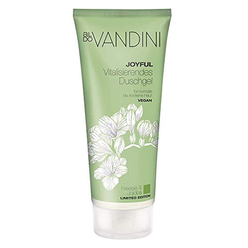 aldoVANDINI JOYFUL Vitalisierendes Duschgel, Shower Gel für Frauen ohne Parabene, vegan, 2er Pack(2 x 200 ml) von Aldo Vandini