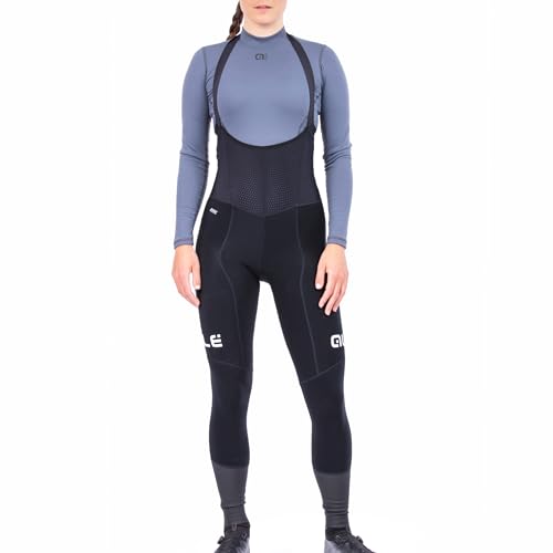 ALE' Damen R-ev1 Future Warm Winter Trägerhose, schwarz/weiß, M ALE' Damen R-ev1 Future Warm Winter Trägerhose, schwarz/weiß, M von ALE'