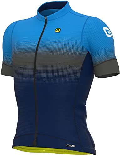 Alé Cycling Gradient Kurzarm Trikot Herren blau Größe L 2022 Radtrikot kurzärmlig von Alé Cycling