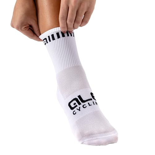 Alé Cycling Logo Q-Skin Socken Herren schwarz von Alé Cycling