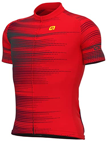 ALE Herren Turbo Radtrikot, red, L von ALE