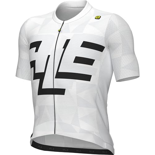 Alé Herren Multiverso Radtrikot, White, XL von Alé