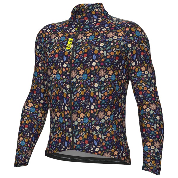 Alé - Pragma Flowery L/S Jersey - Radtrikot Gr S grau von Alé