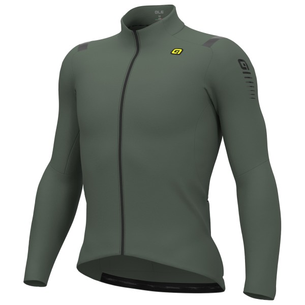 Alé - R-EV1 Warm Race L/S Jersey - Radtrikot Gr XL oliv von Alé