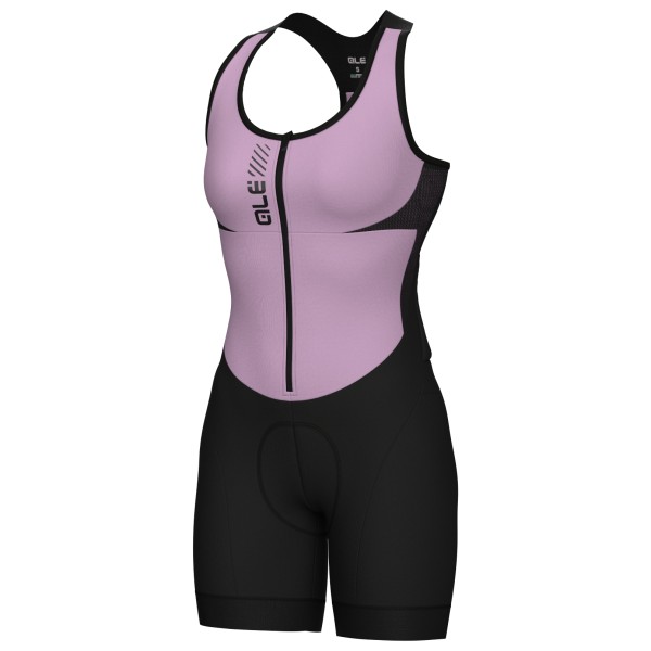 Alé - Women's Color Block Sleeveless Unitard - Radeinteiler Gr 4XL schwarz von Alé