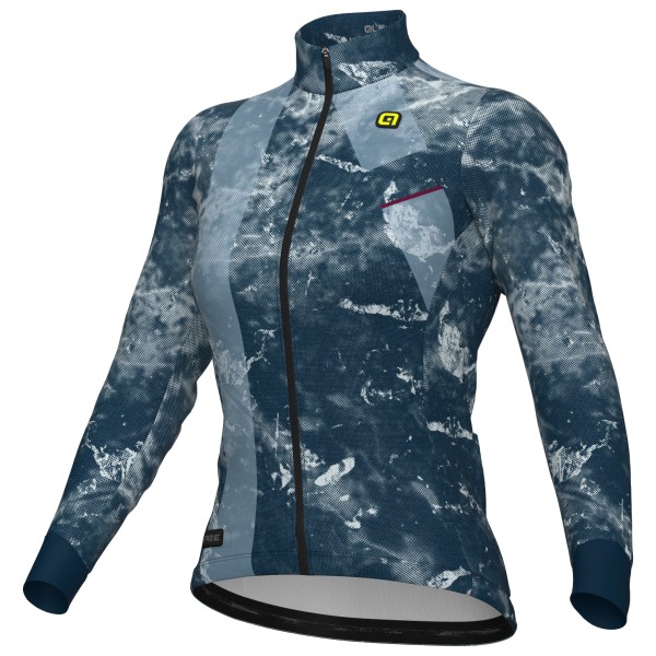 Alé - Women's PR-E ICY L/S Jersey - Radtrikot Gr XS blau von Alé
