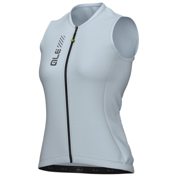 Alé - Women's Pragma Color Block Sleeveless Jersey - Rad Singlet Gr L grau von Alé