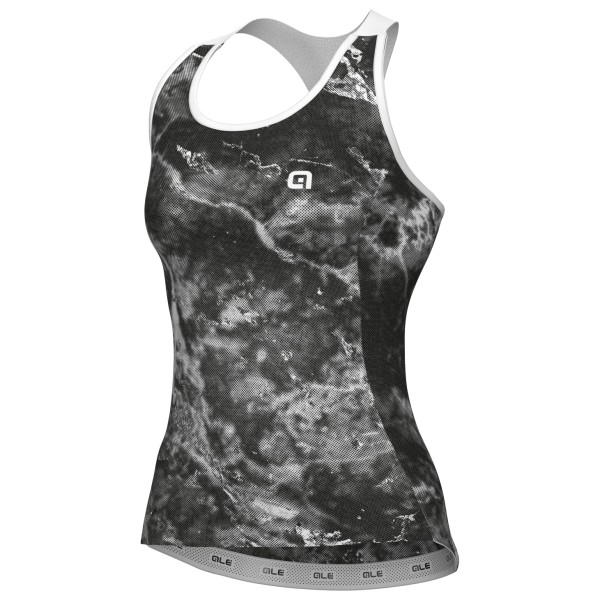 Alé - Women's Pragma Marble Tank Top - Rad Singlet Gr 4XL grau von Alé