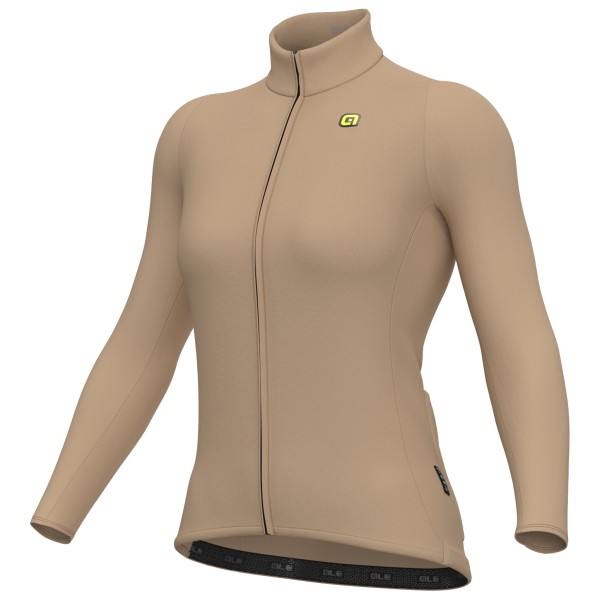 Alé - Women's R-EV1 Warm Race 2.0 L/S Jersey - Radtrikot Gr L beige von Alé