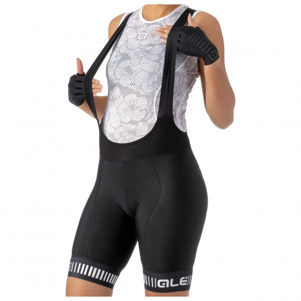 Alé - Women's Strada Bibshorts - Radhose Gr XXL schwarz von Alé