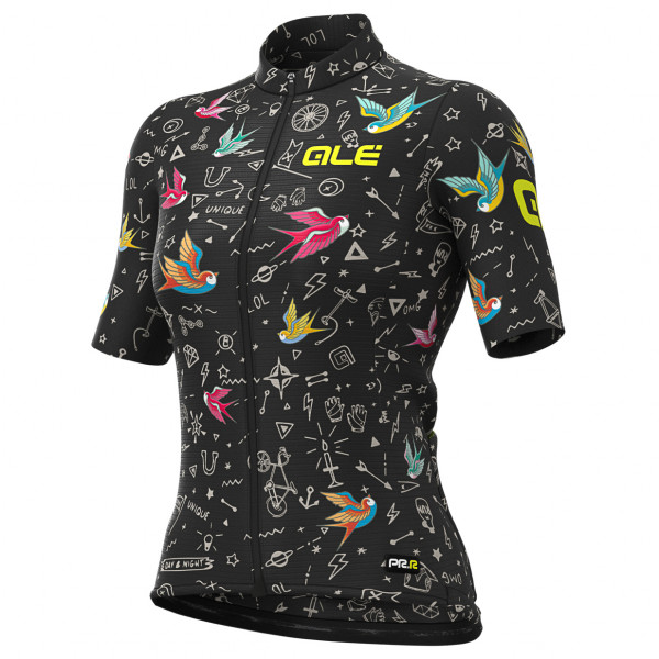 Alé - Women's Versilia Jersey Graphics - Radtrikot Gr XL schwarz von Alé