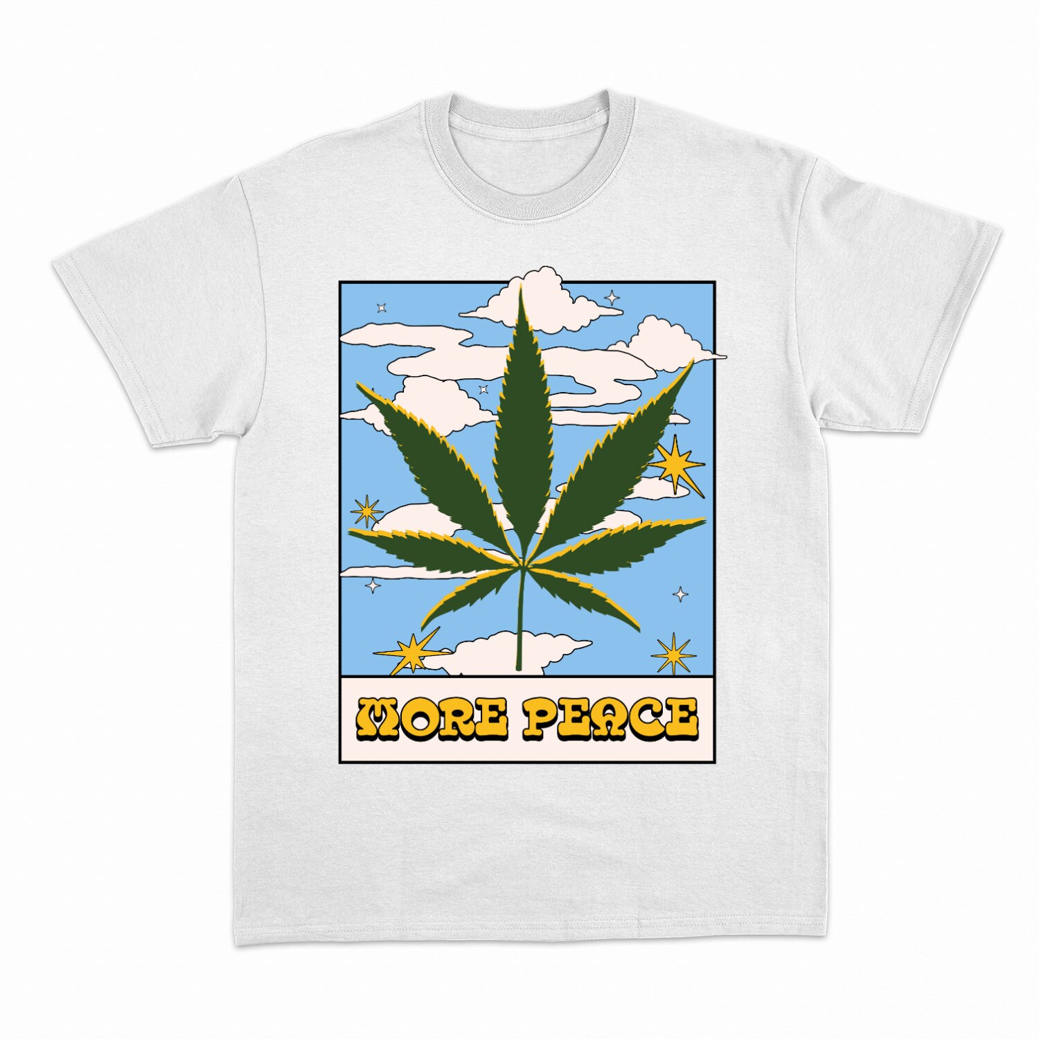 More Peace - Unisex Streetwear Shirt Chill Vibes Geschenk von AleedConcepts