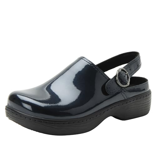 Alegria Damen Olie Slingback Clog Leder Slide, Space Invaders, 44.5 EU Weit Alegria Damen Olie Slingback Clog Leder Slide, Space Invaders, 44.5 EU Weit von Alegria by PG Lite