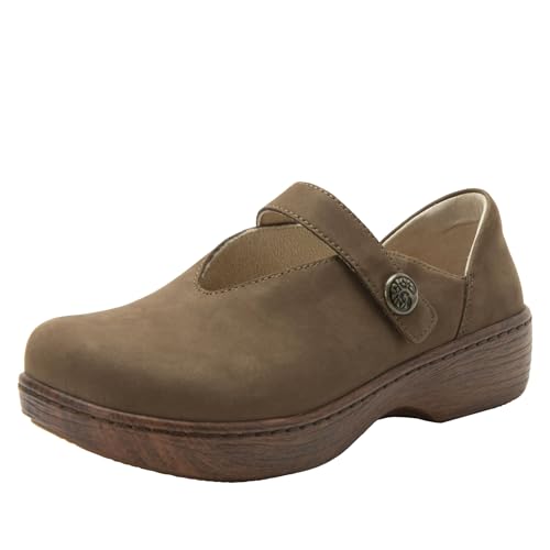 Alegria Damen Opheliah Komfortschuhe V-Cut Leder Mary Jane, Kitz, 39.5 EU von Alegria by PG Lite